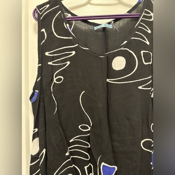 Blue sky clothing bamboo tunic tank top EUC thin and breezy - Picture 10 of 10